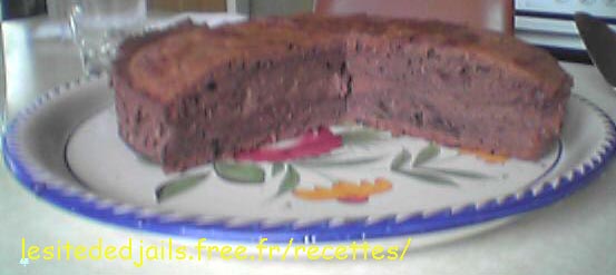 Gateau tout chocolat